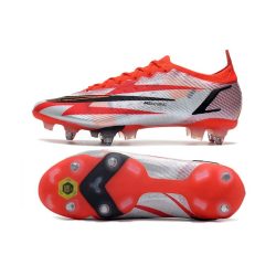 fodboldstøvler Nike Mercurial Vapor 14 Elite SG-Pro CR7 Spark Positivity - Rød Sort Hvid Orange_3.jpg